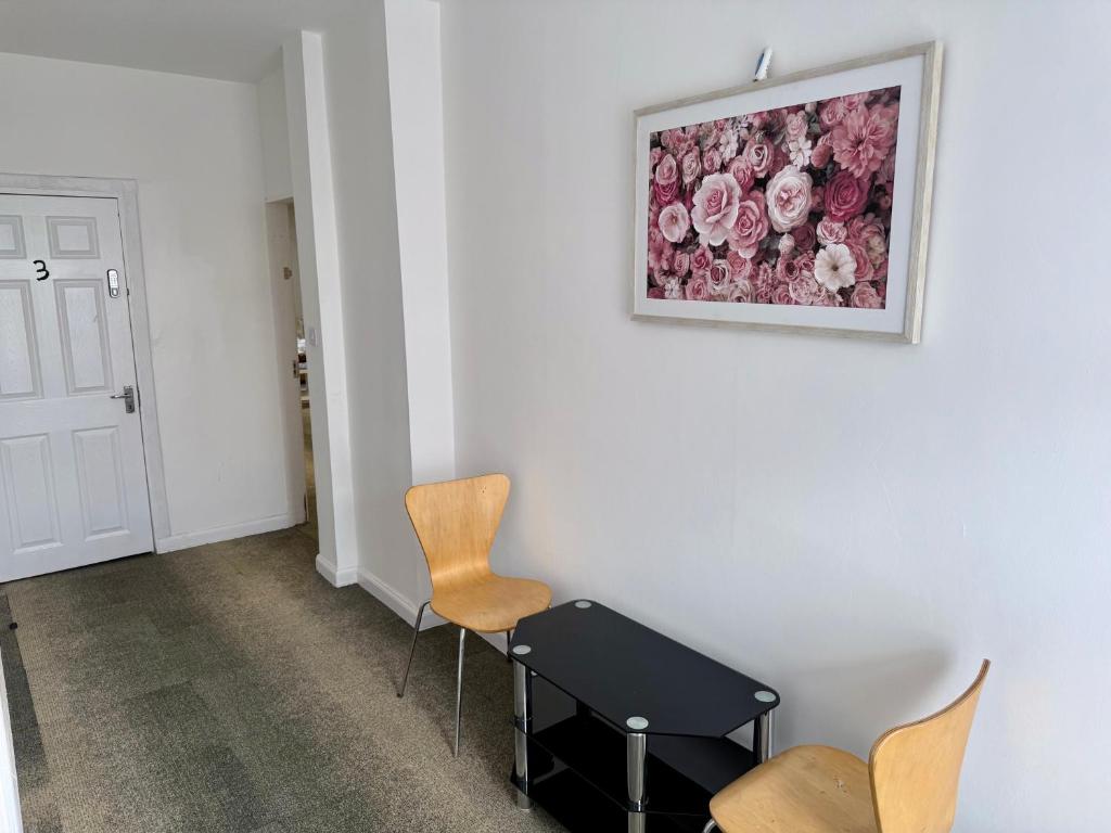 Posezení v ubytování O5 Property
