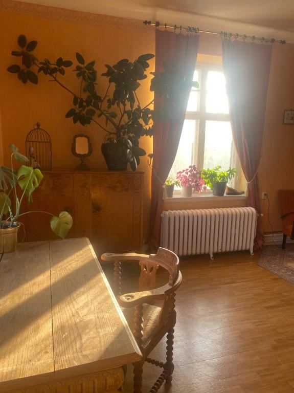 Posezení v ubytování Blombacka bruks väg 12