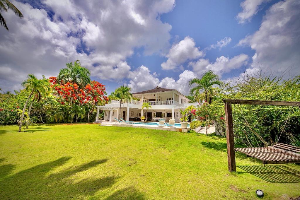 Zahrada ubytování Villa Azulsalado - Frente a la playa