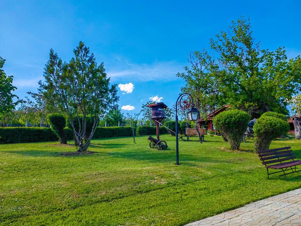 Zahrada ubytování Guest House Kosharite