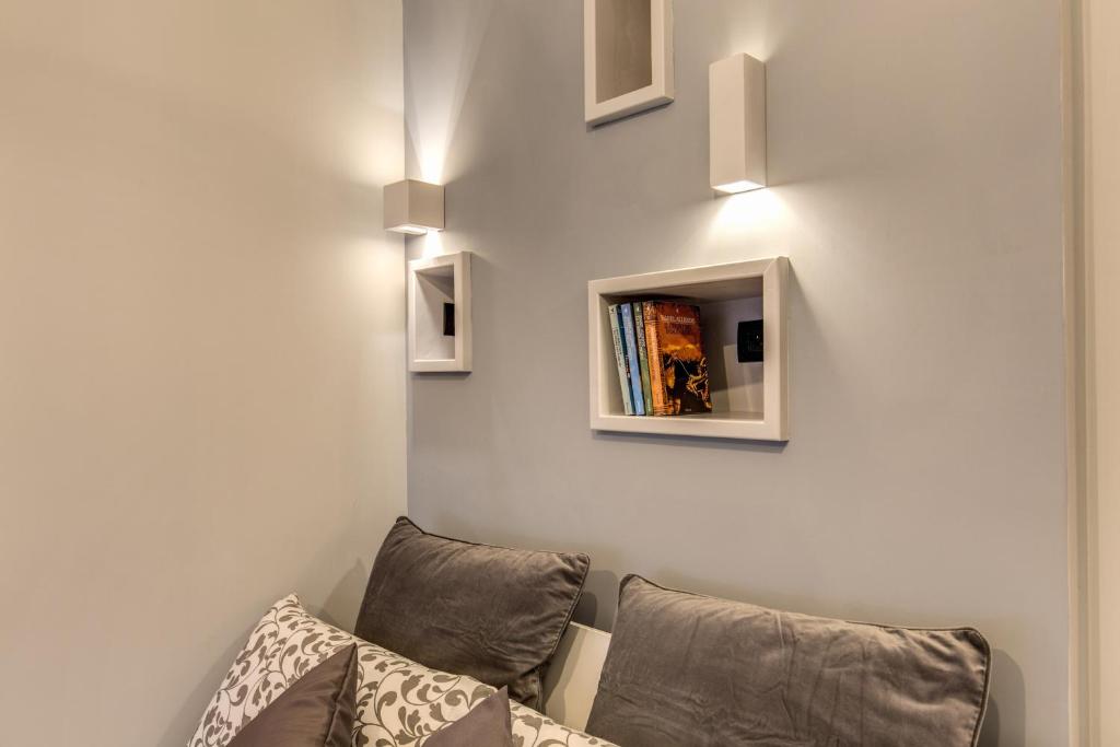 Posezení v ubytování Lux Apartment