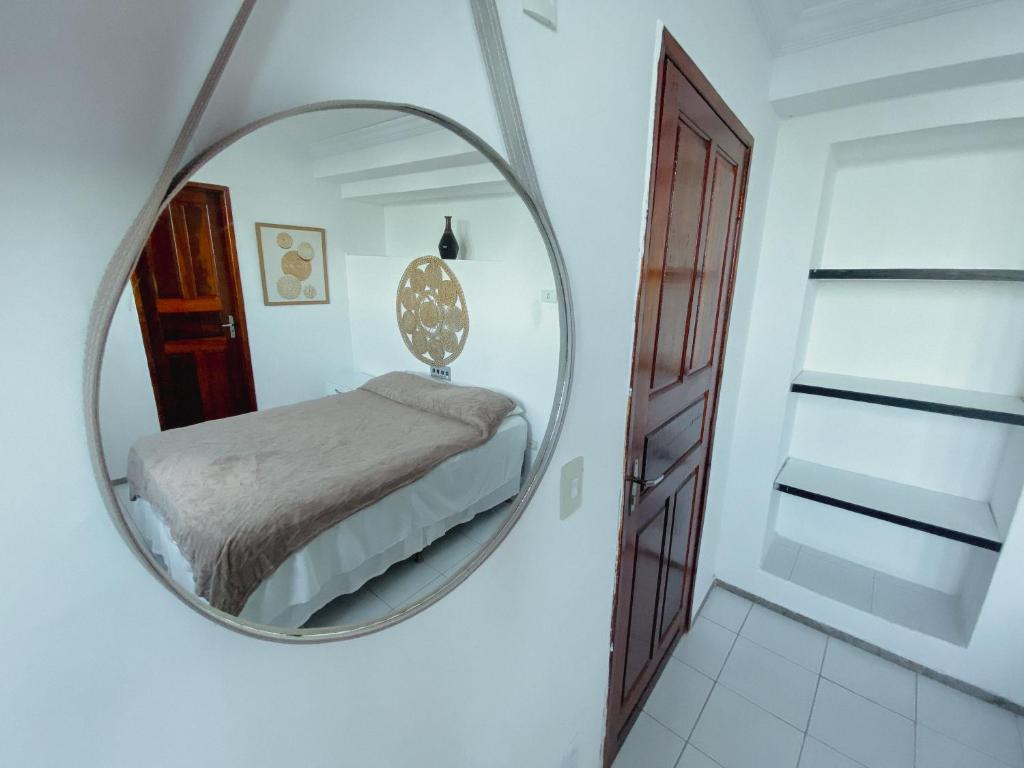 Cama ou camas em um quarto em Hotel 5 Sóis