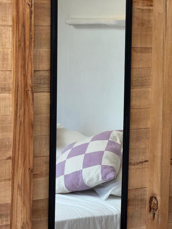Letto o letti in una camera di La Mona Eco Cabins