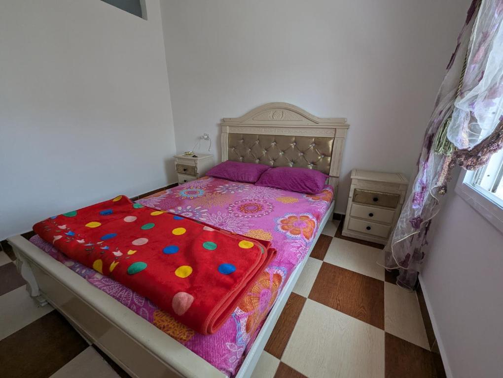 Postel nebo postele na pokoji v ubytování Appartement d'été
