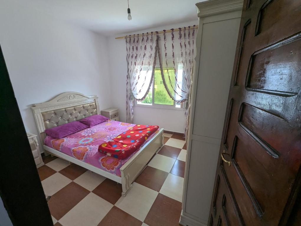 Postel nebo postele na pokoji v ubytování Appartement d'été