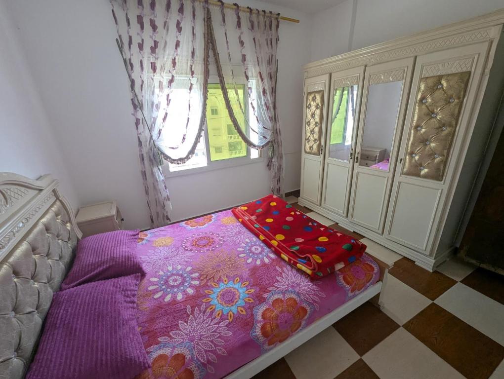 Postel nebo postele na pokoji v ubytování Appartement d'été