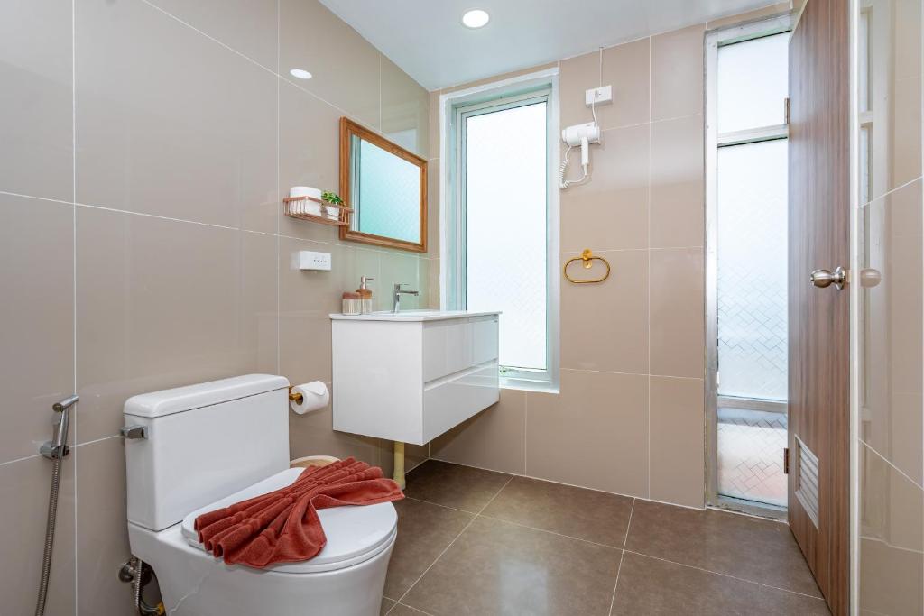 Koupelna v ubytování Kata Station Boutique Hotel