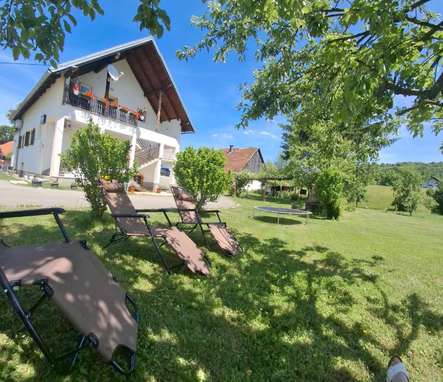 Zahrada ubytování Apartment Gabi