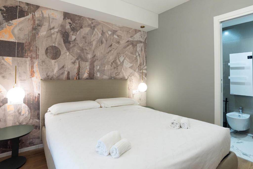 Koupelna v ubytování Maison Rasella Palace Suites