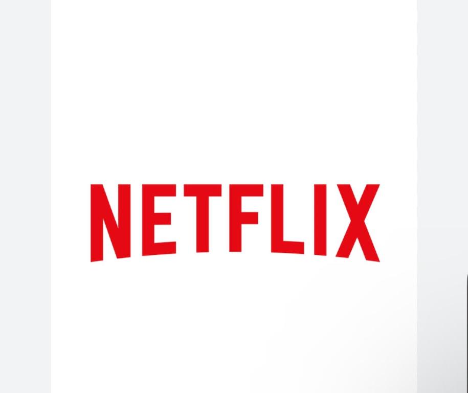 a red netflix logo on a white background at Sofia 1 Tanger #Castilla in Tangier
