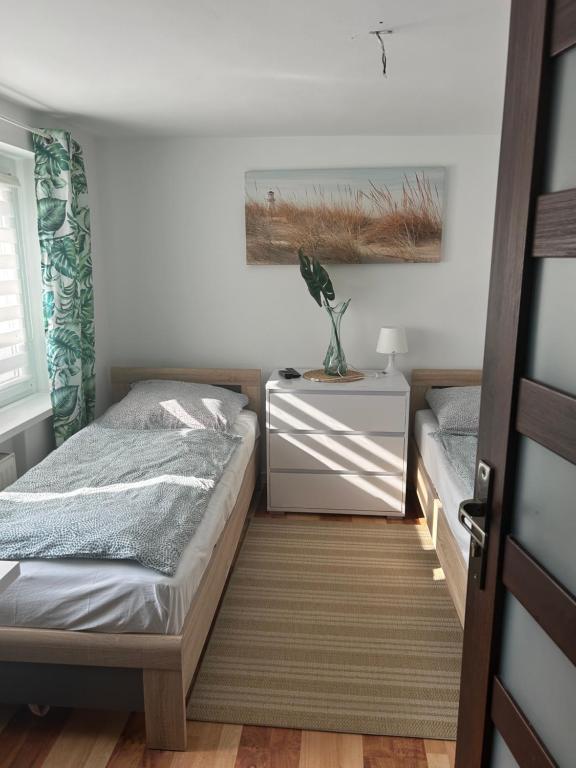Postel nebo postele na pokoji v ubytování Villa Puhlmann