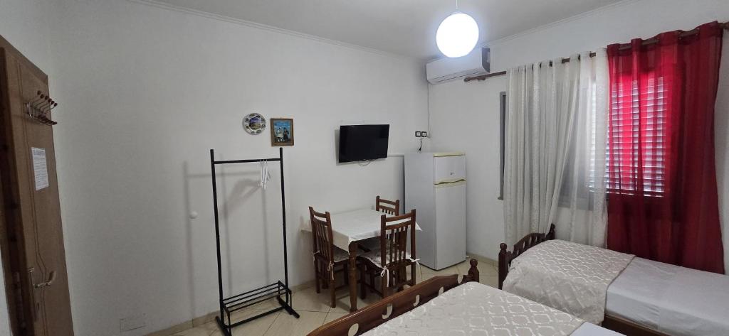 Postel nebo postele na pokoji v ubytování Vila Cikaj