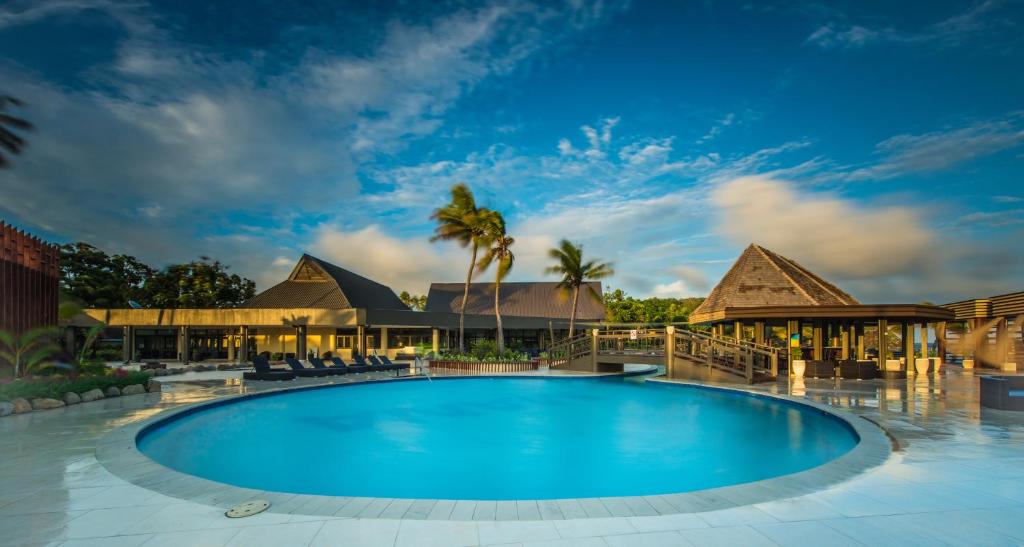 Bazén v ubytování Mana Island Resort & Spa - Fiji nebo v jeho okolí