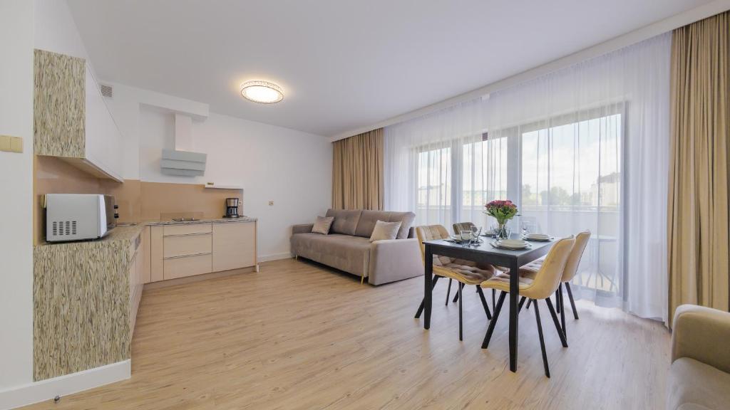 Apartamenty Sun & Snow Foka - zielona okolica, blisko plaży, blisko portu, plac zabaw - Studio