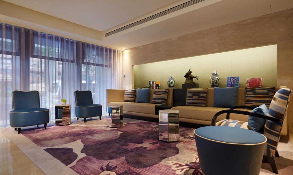 Posezení v ubytování Taipei Fullerton Hotel-Maison North