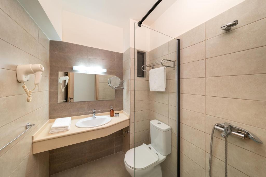 Koupelna v ubytování Hippocampus Boutique Hotel