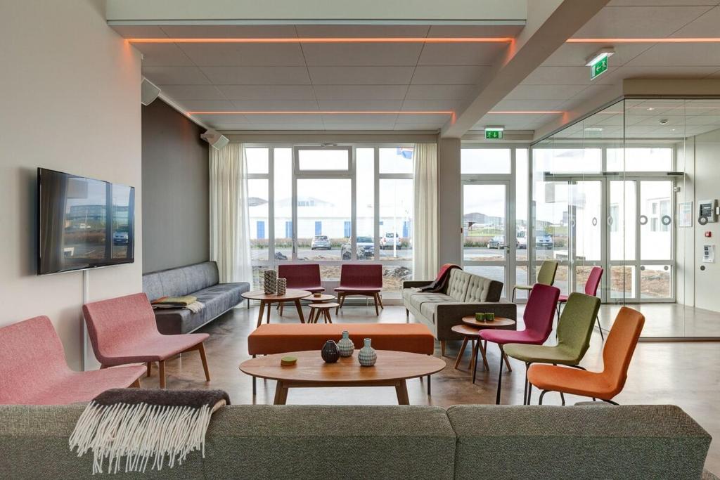 Posezení v ubytování Geo Hotel