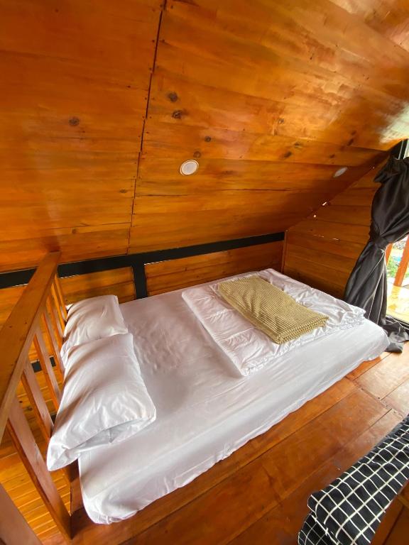 Postel nebo postele na pokoji v ubytování Zaa Villa