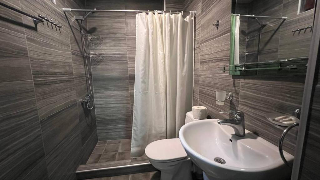 Koupelna v ubytování Hotel 288a