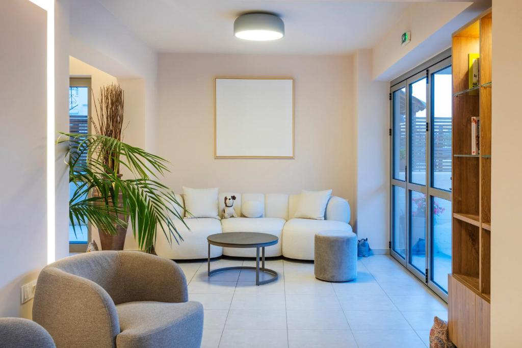 Część wypoczynkowa w obiekcie Hotel Vozina