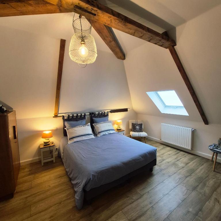 Maison d’hôtes KERGIQUEL - Chambre Double Avec Salle De Bains Privative