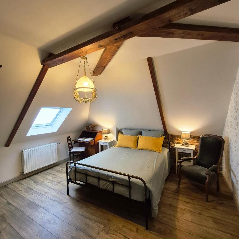 Maison d’hôtes KERGIQUEL - Chambre Double Avec Salle De Bains Privative