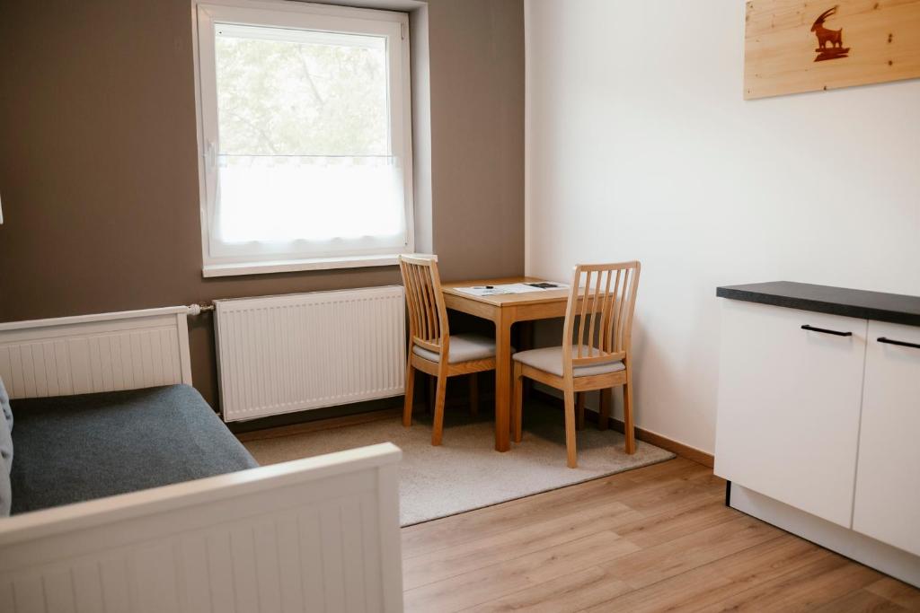 Posezení v ubytování CLAUS RESCH APPARTEMENTS