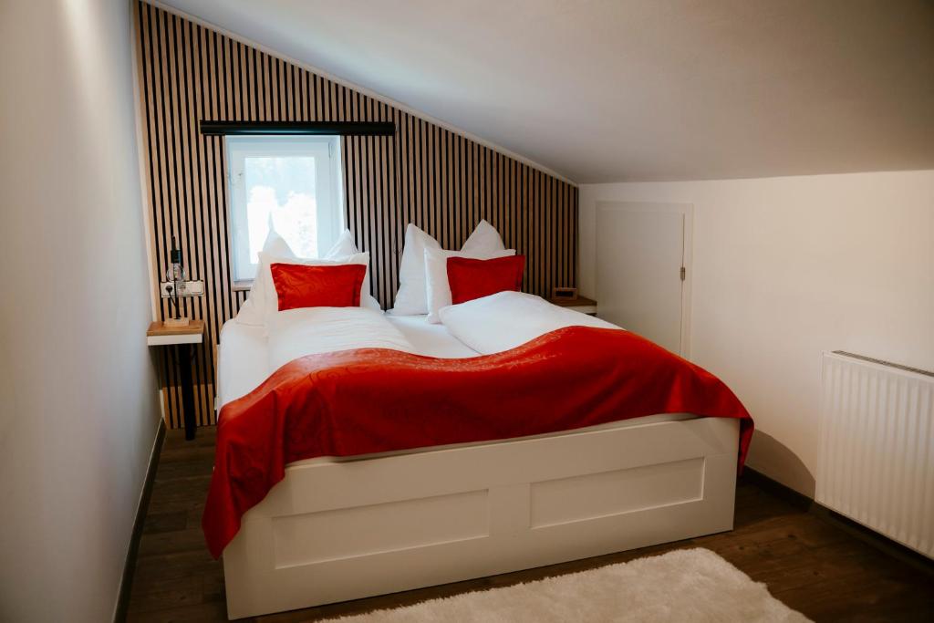 Postel nebo postele na pokoji v ubytování CLAUS RESCH APPARTEMENTS