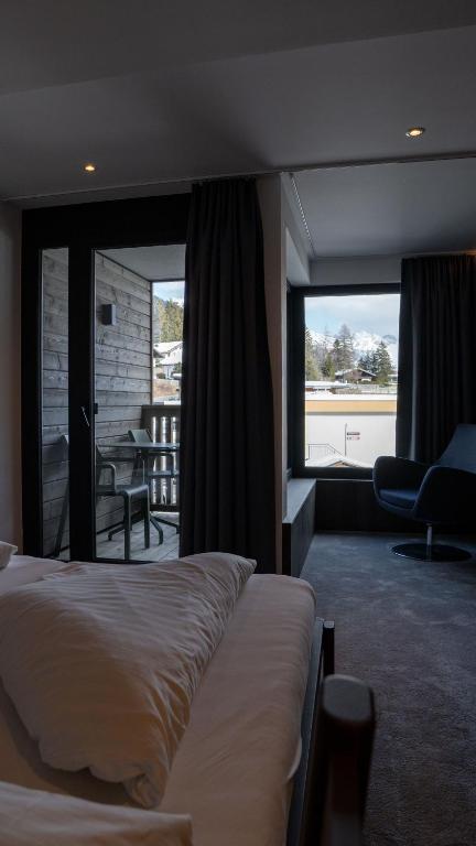 Postel nebo postele na pokoji v ubytování Hotel Nassereinerhof