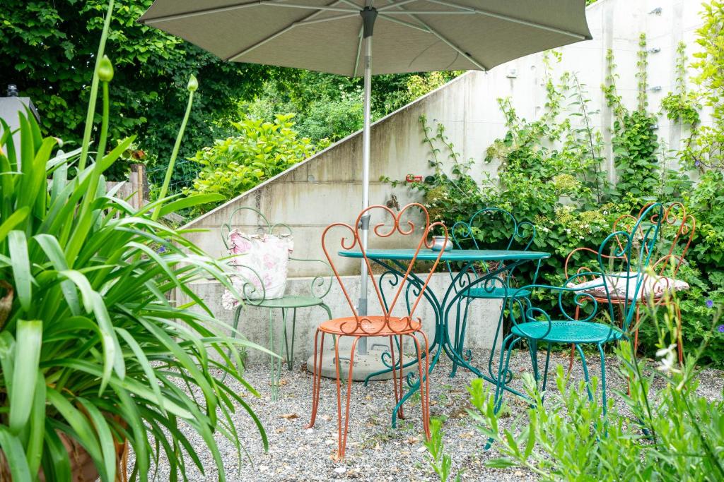 Zahrada ubytování Gästehaus Belle5