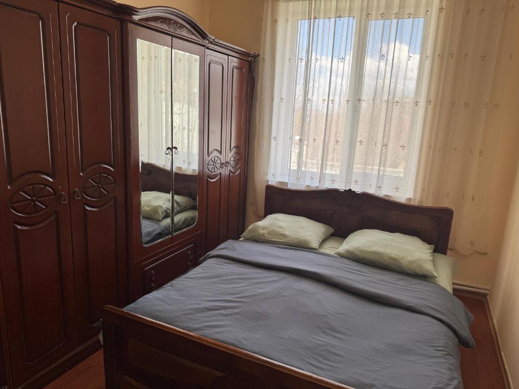 Postel nebo postele na pokoji v ubytování Дом для отпуска