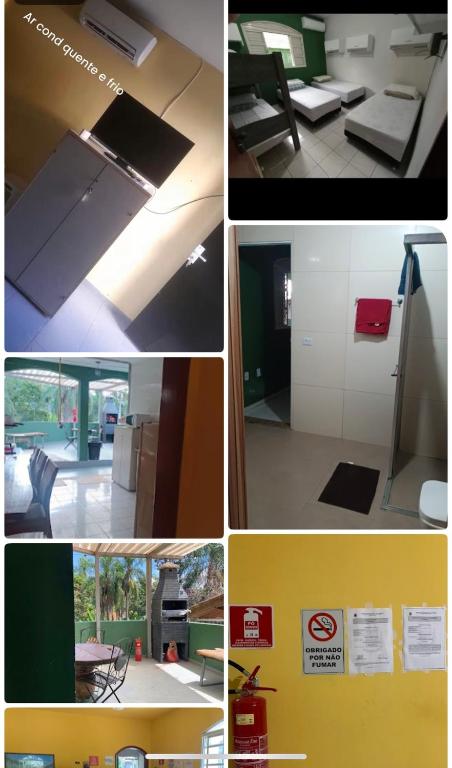 Office Hostel CENTRO Hospedagem climatizada para empresas Quartos privativos emitimos nota fiscal 24 h - Habitación Familiar Con Baño