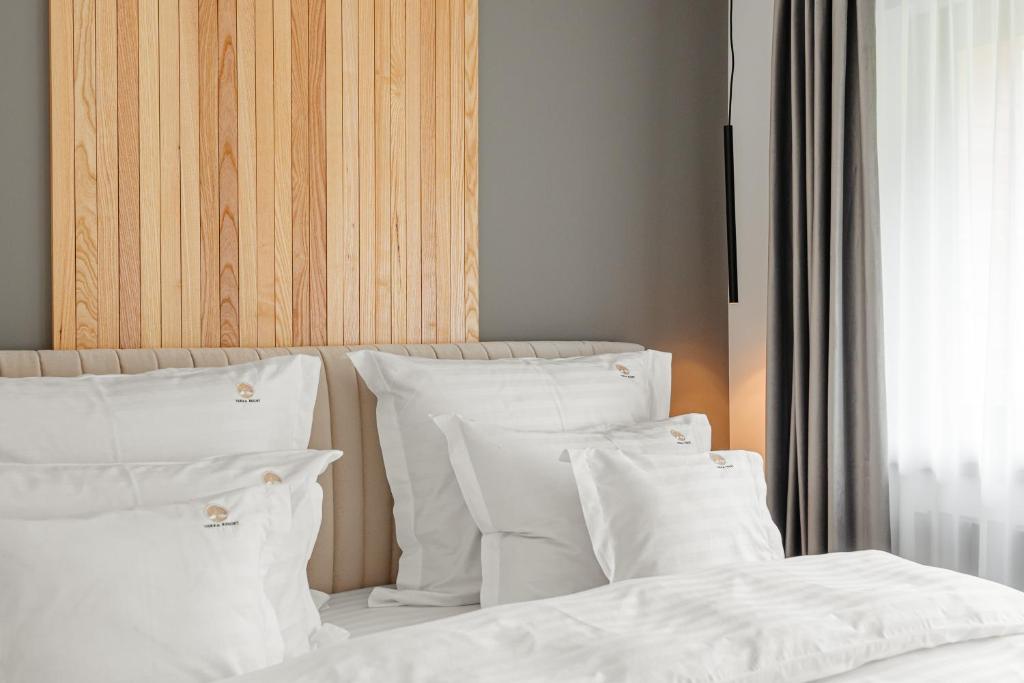 Postel nebo postele na pokoji v ubytování Terra Resort