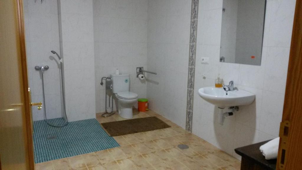 Kúpeľňa v ubytovaní Hostal Virgen Del Pilar