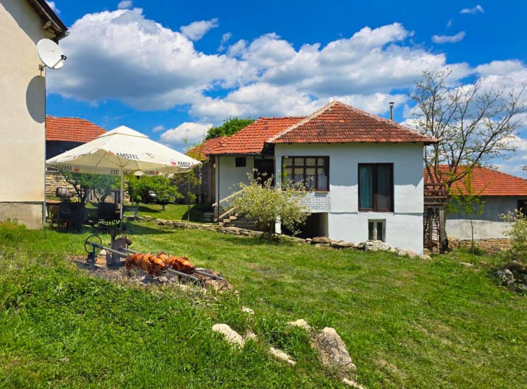 Zahrada ubytování Etno smeštaj Stojadinović