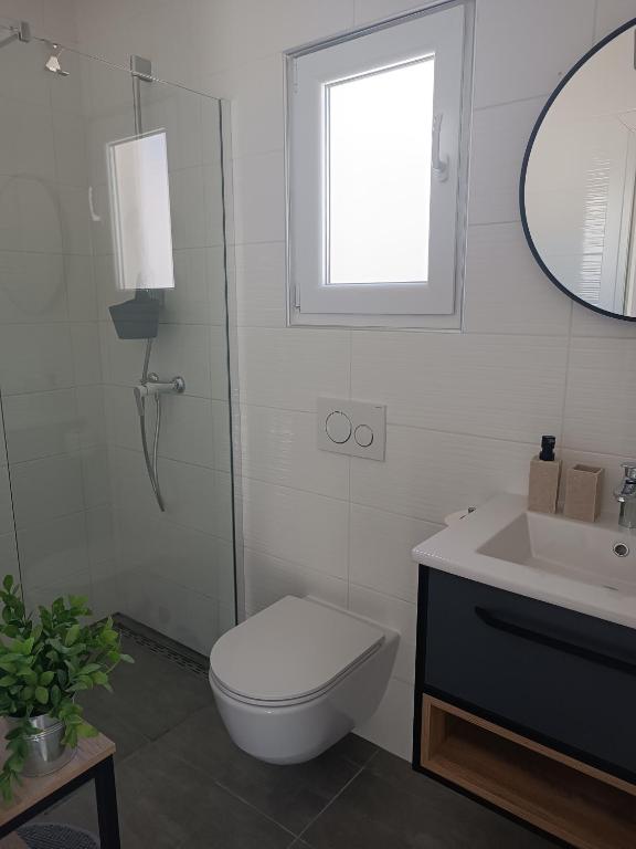 Kúpeľňa v ubytovaní Apartman Mandi