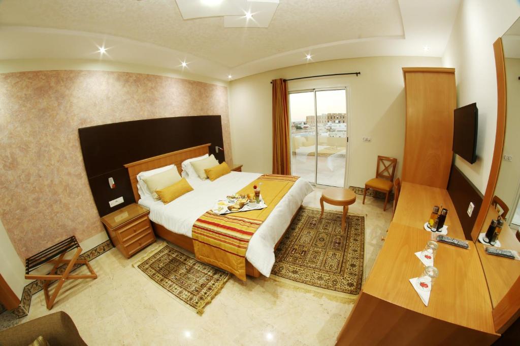 TV a/nebo společenská místnost v ubytování Hotel Julius