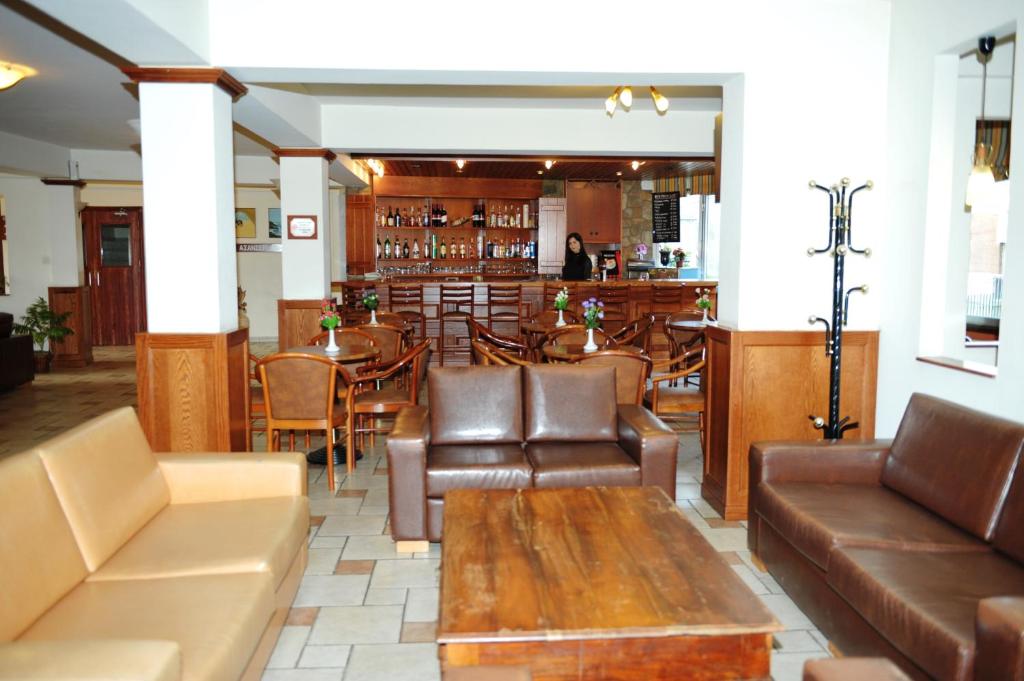 Posezení v ubytování Ekali Hotel