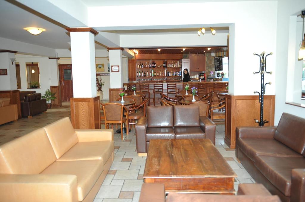 Posezení v ubytování Ekali Hotel