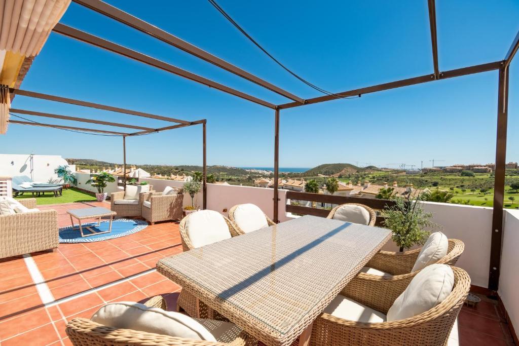 Atico de Belleza Penthouse met bbq in La Cala de Mijas