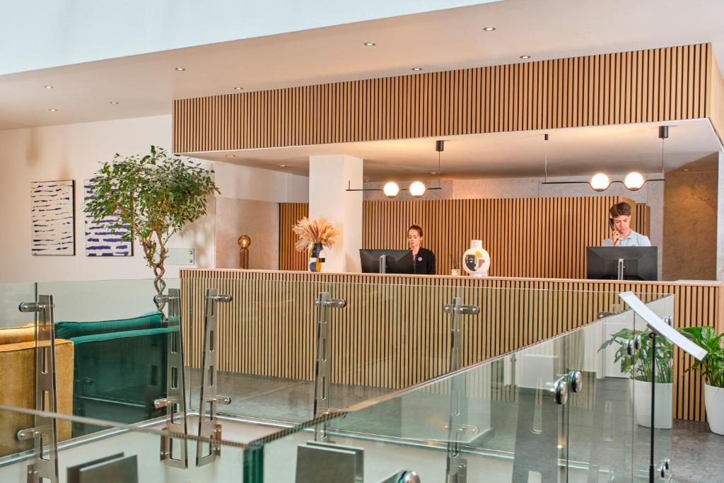 Vstupní hala nebo recepce v ubytování Hôtel Aqua by HappyCulture