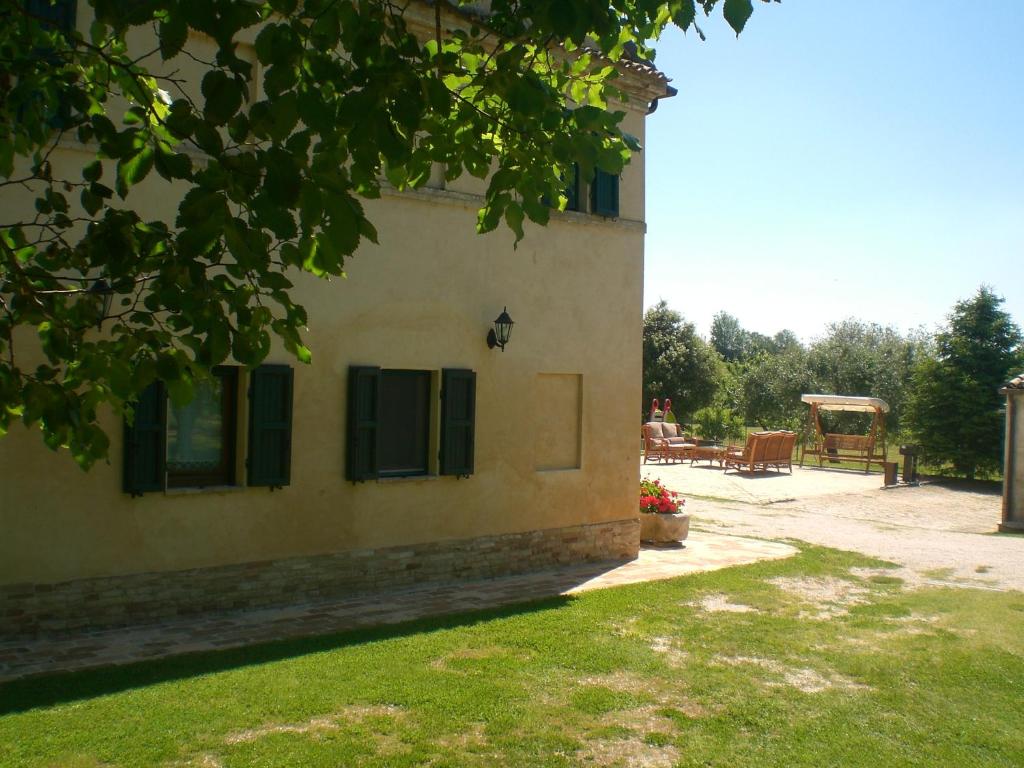 Budova, kde se bed and breakfast nachází