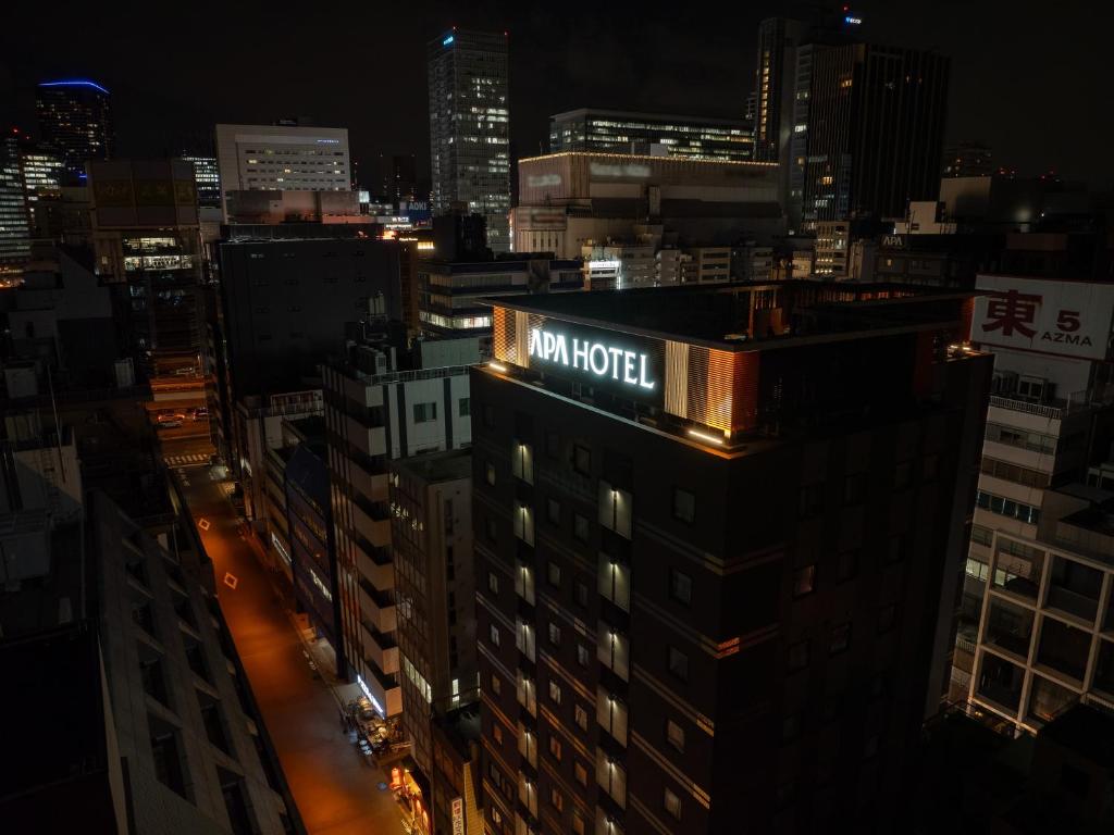 Nespecifikovaný výhled na destinaci Tokio nebo výhled na město při pohledu z hotelu