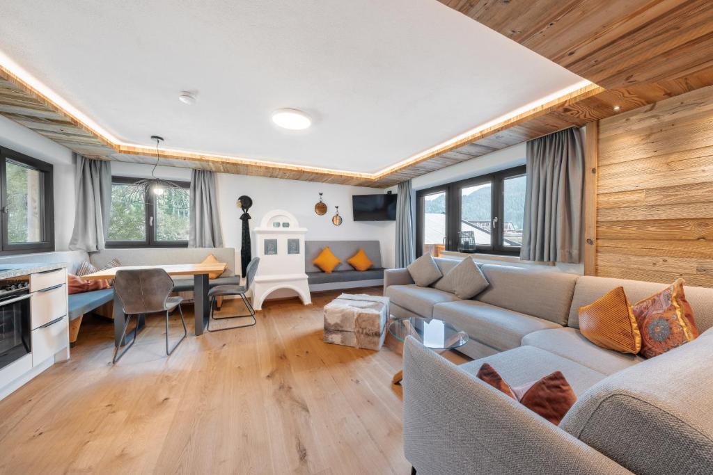 Posezení v ubytování Appartements Retthäusl