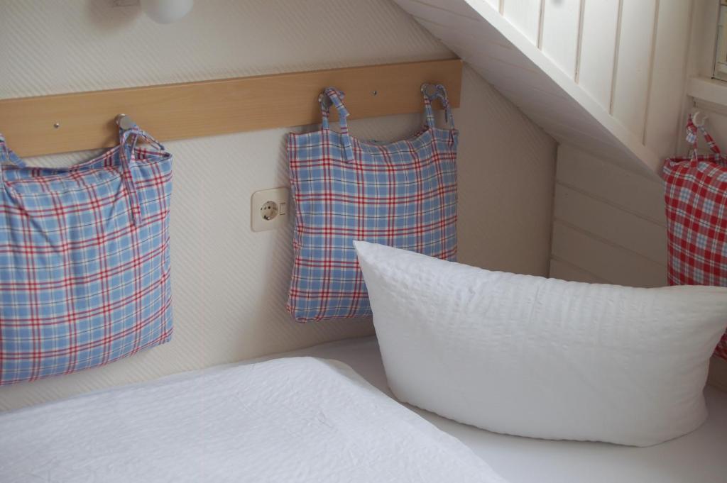 Postel nebo postele na pokoji v ubytování Hotel Leander