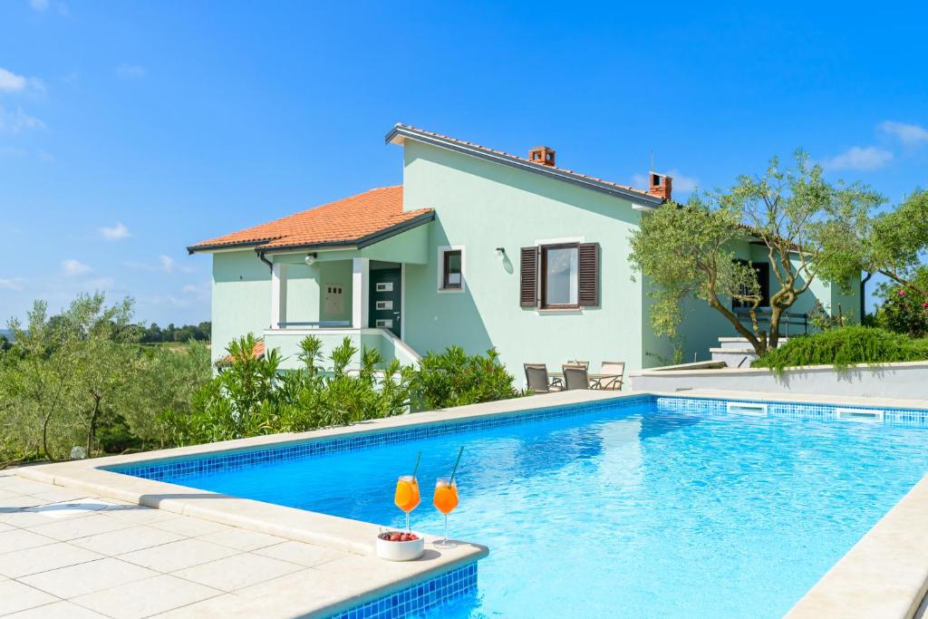 Bazén v ubytování House Stella Brigita by IstriaLux nebo v jeho okolí