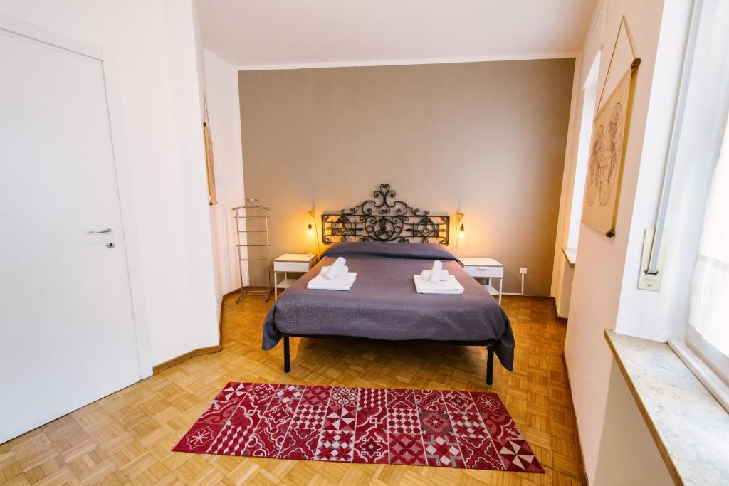 Posteľ alebo postele v izbe v ubytovaní Residenza Le Mura