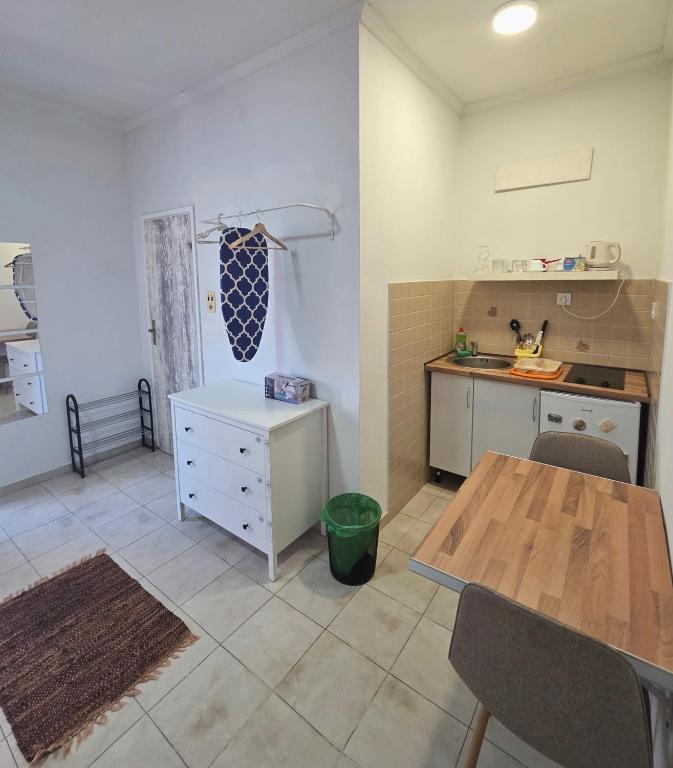 Kuchyň nebo kuchyňský kout v ubytování Villa Nela
