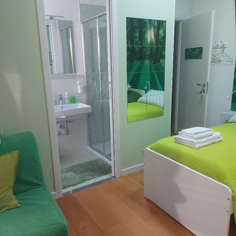 Koupelna v ubytování Il Guasco Rooms