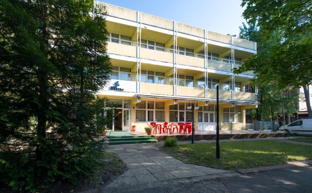 Budova, kde se hotel nachází